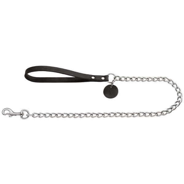 Hunter Kettenführleine 13/110, schwarz