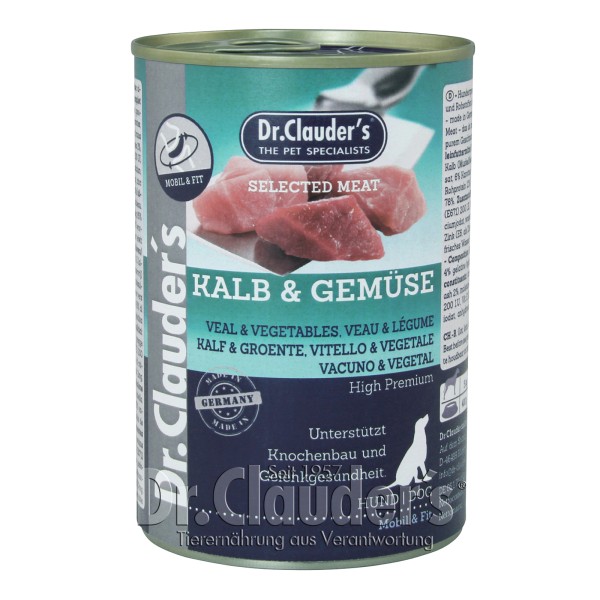 Dr. Clauders Selected Meat Kalb & Gemüse