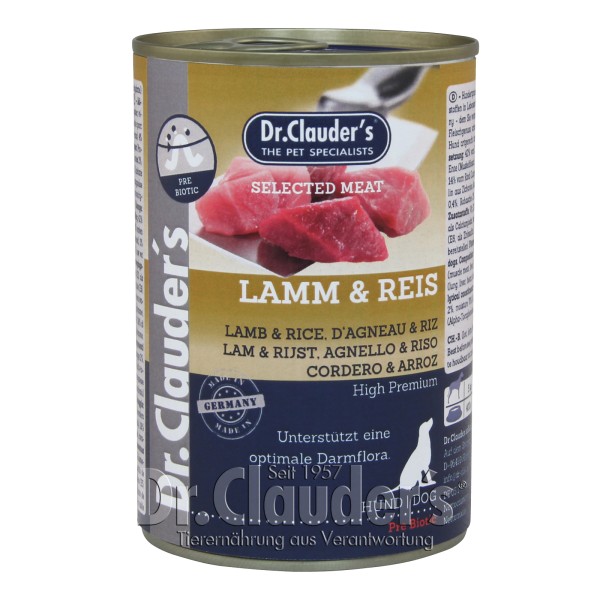 Dr. Clauders Selected Meat Lamm & Reis