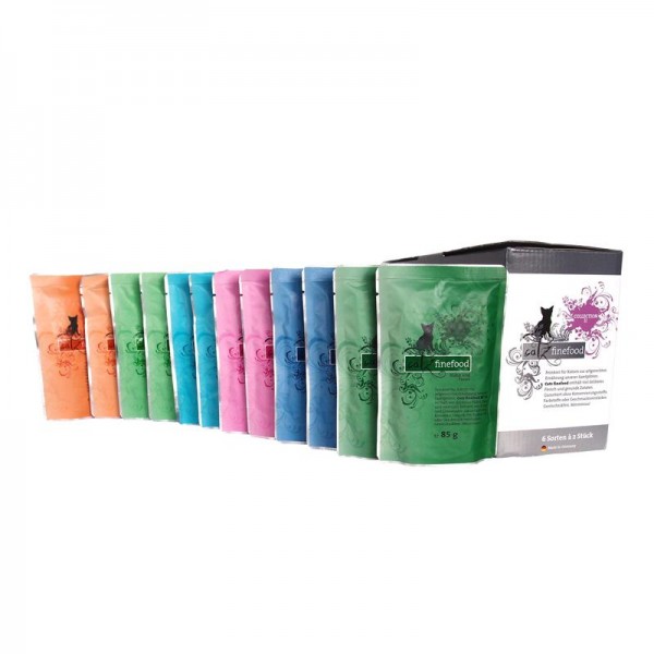 CatzFineFood Pouch Multipack No.15-25 12x85g