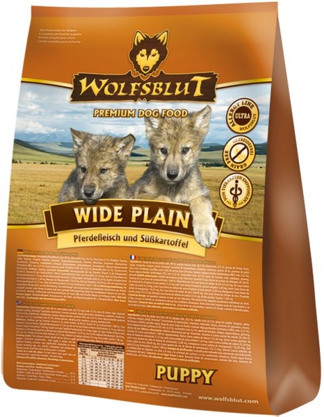 Wolfsblut Wide Plain Puppy Pferdefleisch & Süßkartoffel 15kg