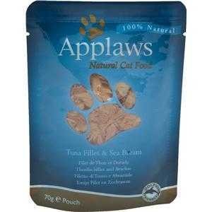 Applaws Cat Pouchbeutel Thunfischfilet & Dorade 12x70g