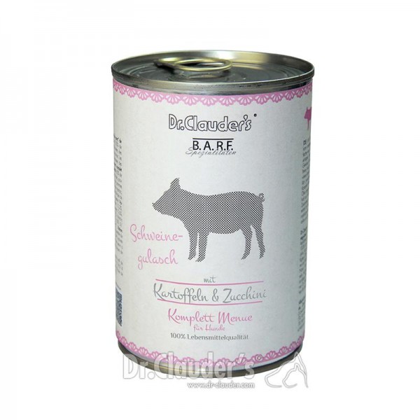 Dr. Clauders B.A.R.F. Schweinegulasch