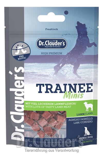 Dr. Clauders Trainee Snack Mini Lamm 50g MHD01/2023
