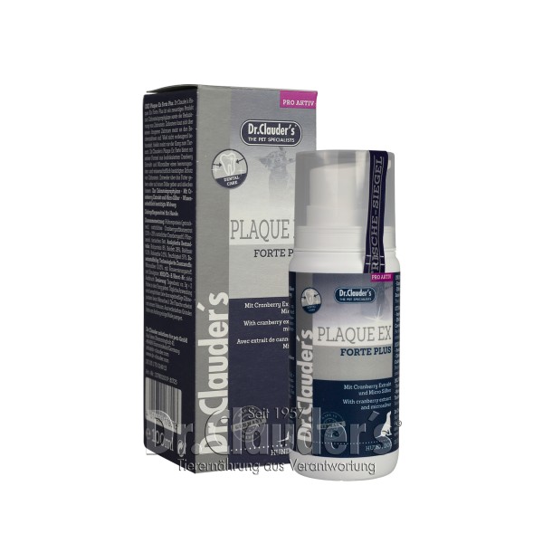 Dr. Clauders Plaque Ex Forte Plus für Hunde 100ml
