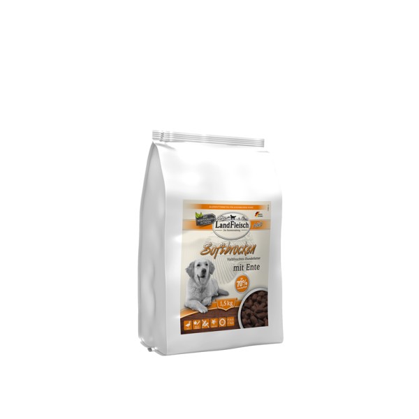 Landfleisch Softbrocken Adult Ente