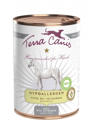 Terra Canis hypoallergen Pferd 400g