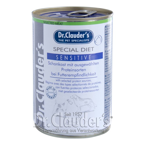 Dr. Clauders Special Diet Sensitive 6x400g MHD30.10.2023