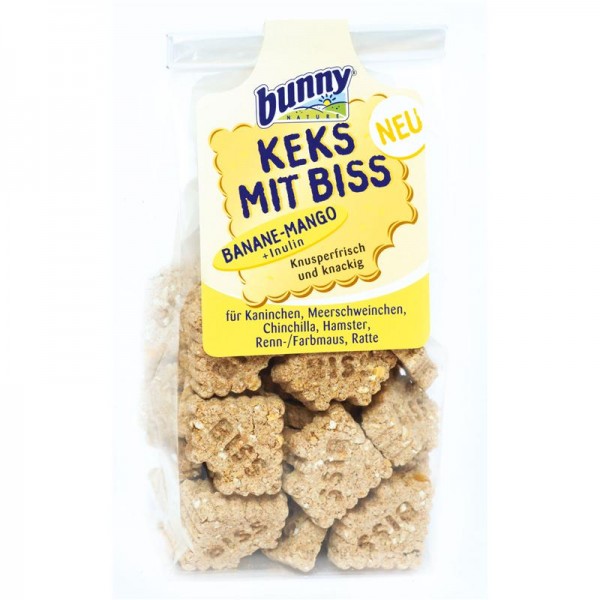 Bunny Keks mit Biss Banane-Mango 50g