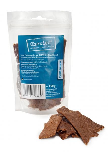 Chewies Fleischstreifen Geflügel 150g