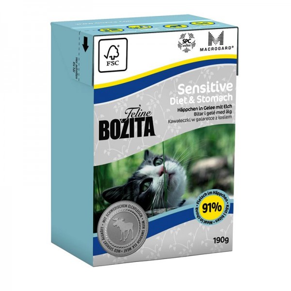 Bozita Feline Sensitive Diet & Stomach 190g
