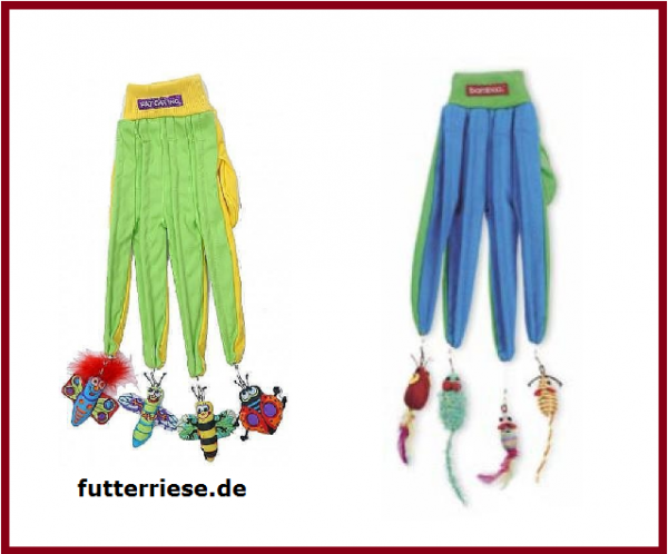 Bamboo Mouse Mitt Katzen Spielhandschuh