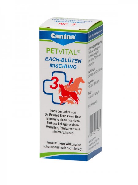 Canina Pharma Bachblüten Nr.3 Aggression 10g