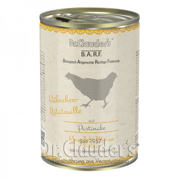 Dr. Clauders B.A.R.F. Hähnchen-Ratatouille