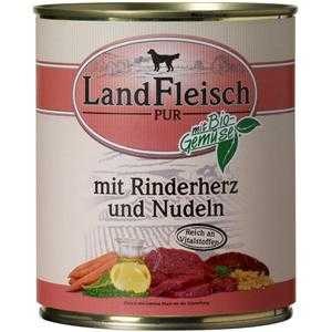 LandFleisch Pur Rinderherzen & Nudeln