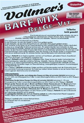 Vollmers Barf Mix ReiGeVit