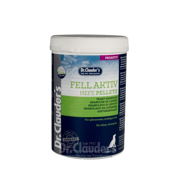 Dr. Clauders Hair & Skin FellAktiv Hefe Pellets 600g