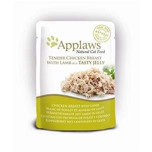 Applaws Cat Pouchbeutel Huhn & Lamm in Gelee 16x70g