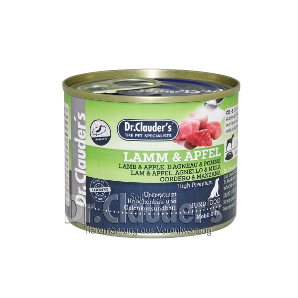 Dr. Clauders Selected Meat Lamm & Apfel