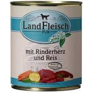 LandFleisch Pur Rinderherzen & Reis