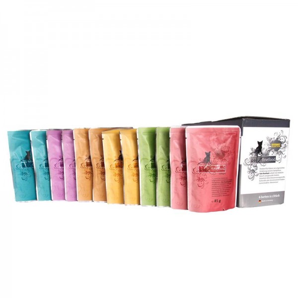 CatzFineFood Pouch Multipack No.3-13 12x85g