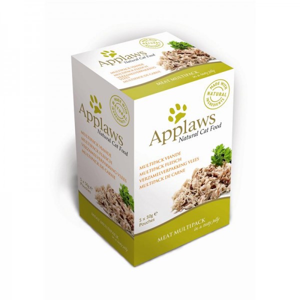 Applaws Cat Pouchbeutel Multipack Fleisch in Gelee 5x50g