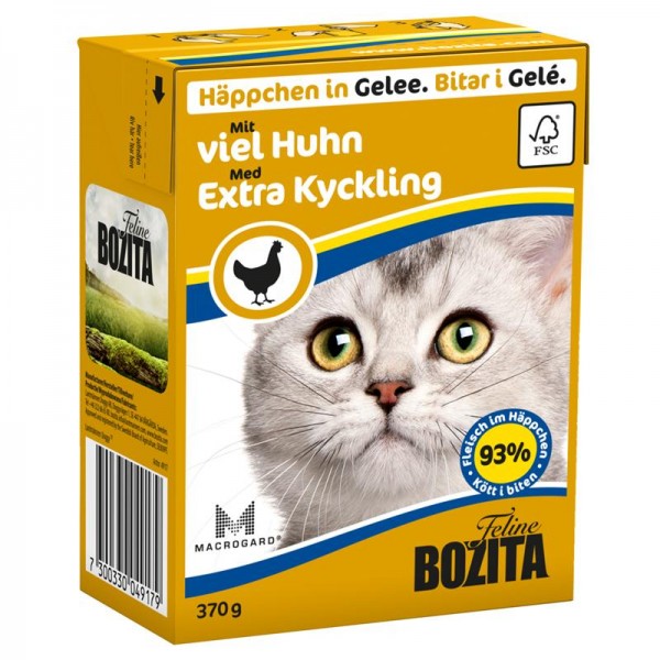 Bozita Häppchen in Gelee mit viel Huhn 370g