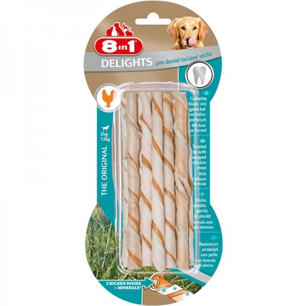 Tetra 8in1 Delights ProDent TwistedSticks