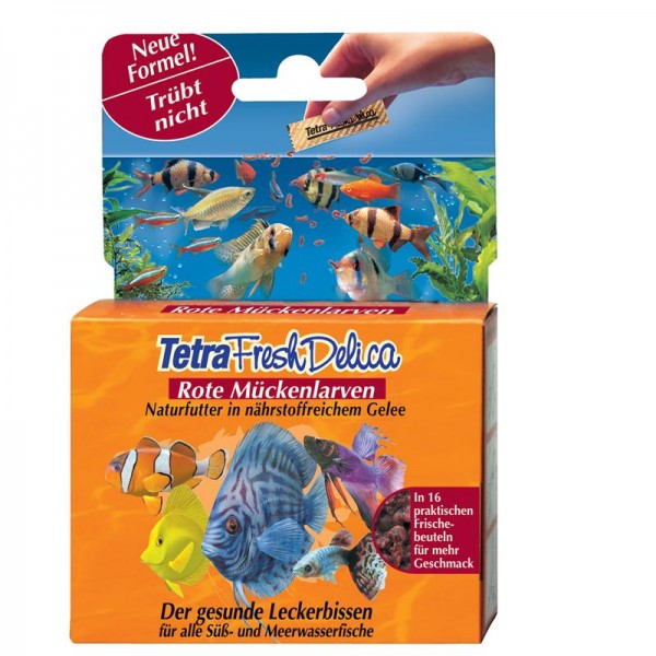 Tetra Fresh Delica Rote Mückenlarven 48g