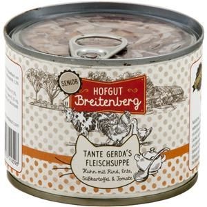 Hofgut Breitenberg Cat Senior Gerdas Fleischsuppe 180g