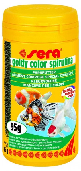 Sera goldy color spirulina