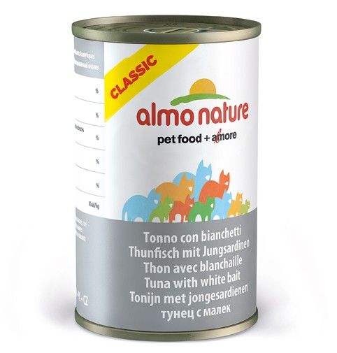 Almo Nature Cat Classic Thunfisch & Jungsardinen 140g