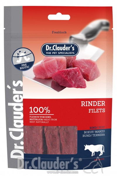 Dr. Clauders Snack Strips Rinderfilet 80g