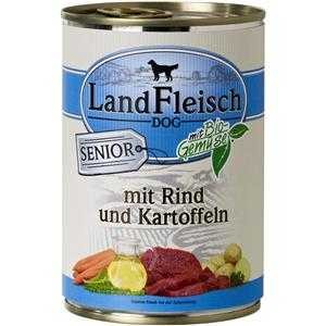 LandFleisch Senior Geflügel, Reis+Paprika 400g