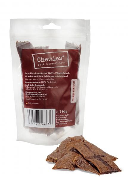Chewies Fleischstreifen Pferd 150g