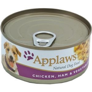 Applaws Dose Huhn, Schinken & Gemüse 12x156g