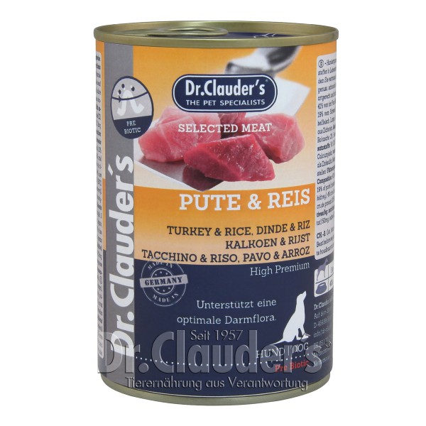 Dr. Clauders Selected Meat Pute & Reis