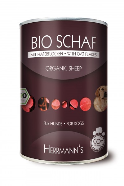 Herrmanns Bio Schaf mit Haferflocken 12x400g