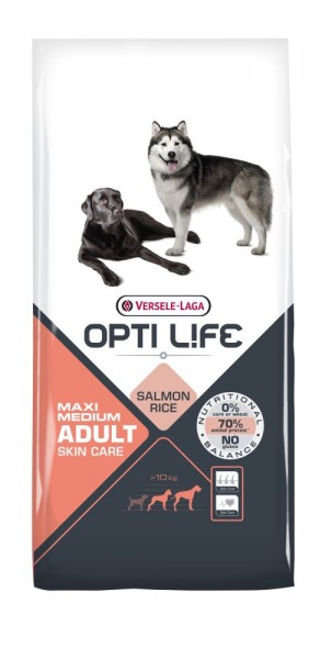 Opti Life Maxi/Medium Adult Skin Care 12,5kg