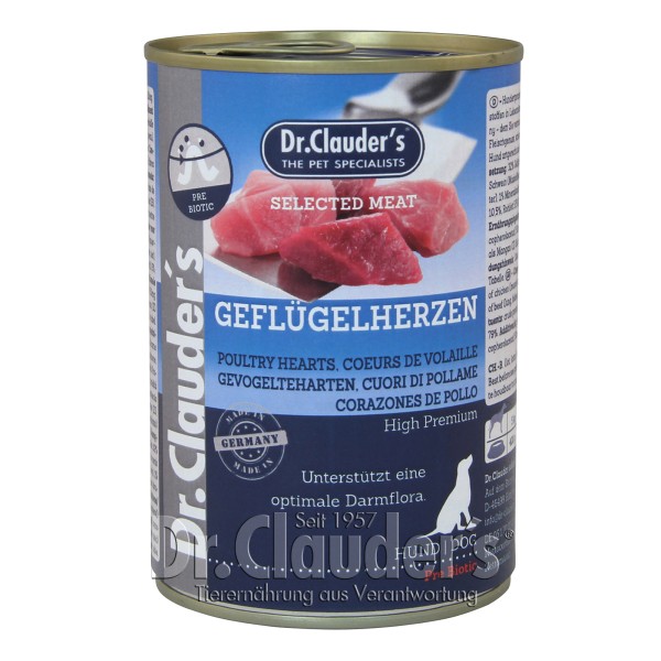 Dr. Clauders Selected Meat Geflügelherzen