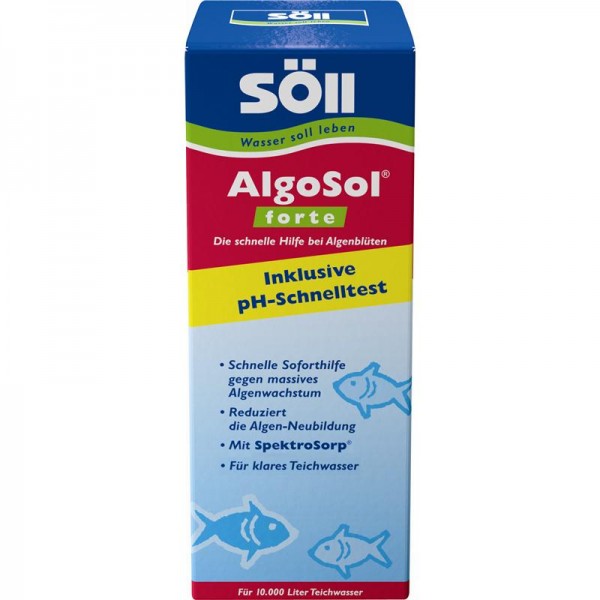Söll AlgoSolForte incl.pH-Schnelltest 500ml