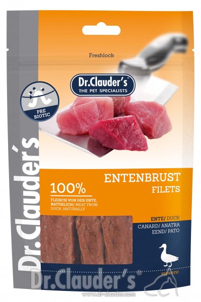 Dr. Clauders Snack Strips Entenbrustfilet 80g