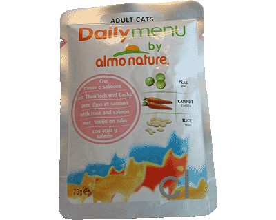 Almo Nature Daily Menü Thunfisch & Lachs 70g