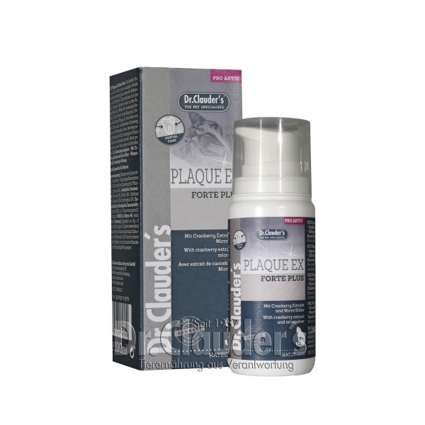 Dr. Clauders Plaque EX Forte Plus für Katzen 100ml